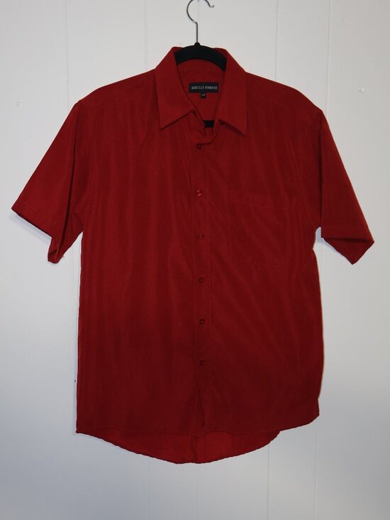 Marcello Donnofrio Other - 💙 2 for $20 💙 Marcello Donnofrio Red Button-Up Shirt Short Sleeve (Men’s S/P)